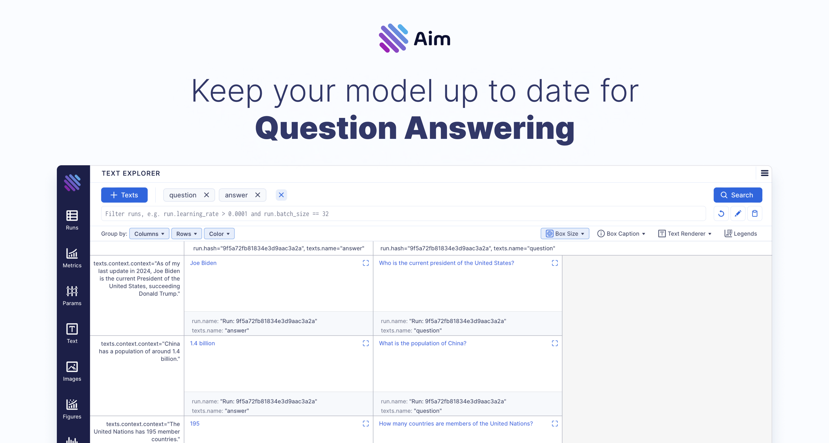Keep your model up to date for Question Answering 