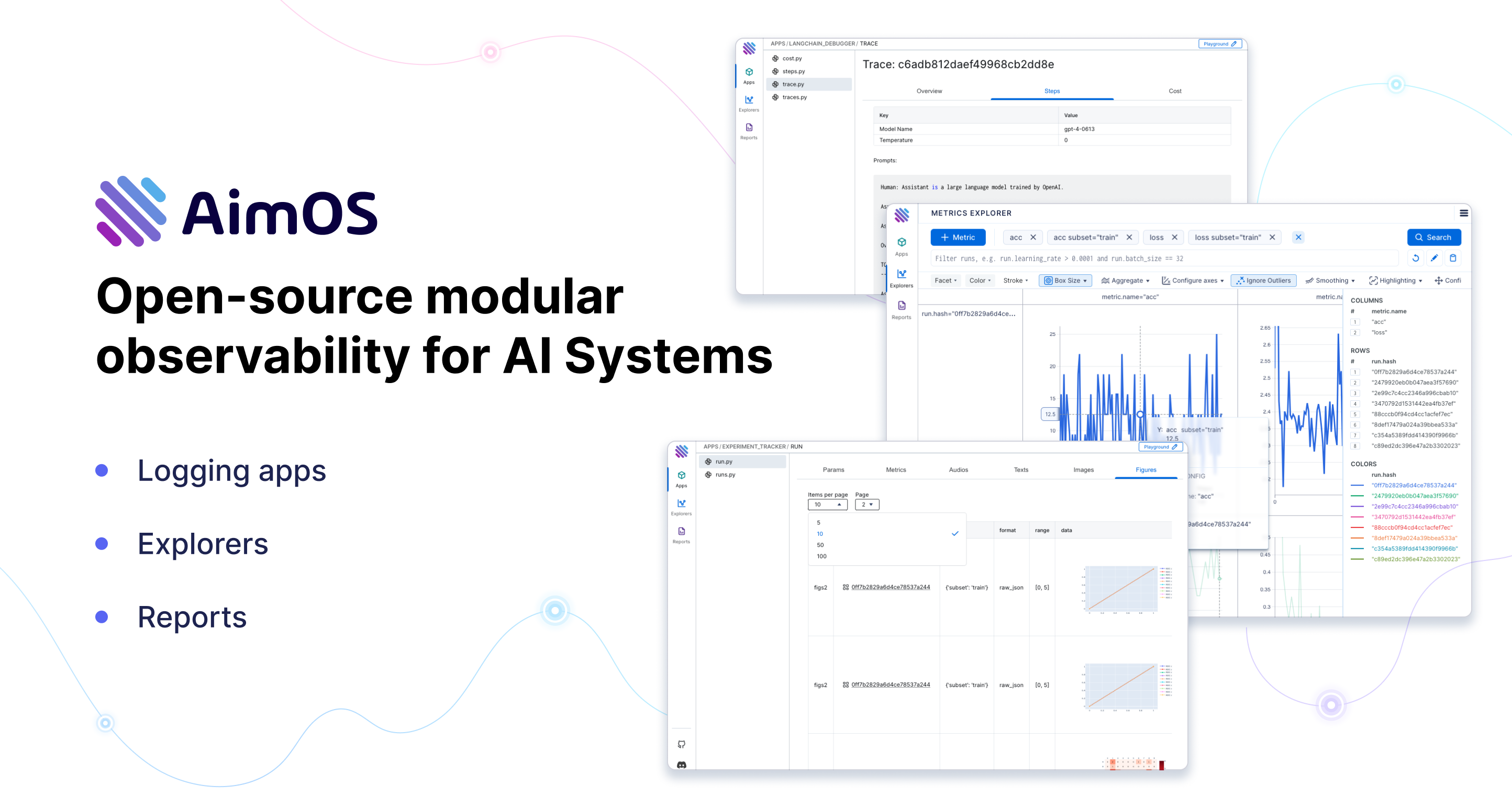 AimOS: Open-source modular observability for AI Systems